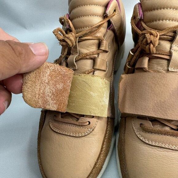 FBCC Valedictorian VV1 Patchwork Tan‎ Pink size 11 AS/IS READ - Picture 3 of 10